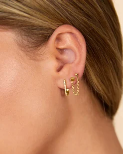 PAVOI Other Accessories|Dangle & Threader-Double Piercing Earrings Link Chain