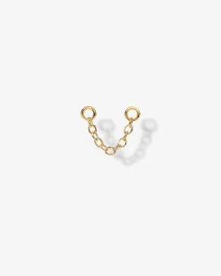 PAVOI Other Accessories|Dangle & Threader-Double Piercing Earrings Link Chain