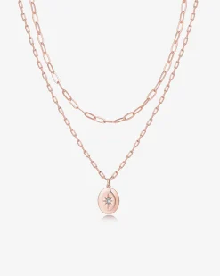 PAVOI Pendants|Layered-Double Star Pendant