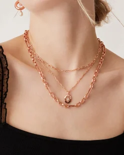 PAVOI Pendants|Layered-Double Star Pendant