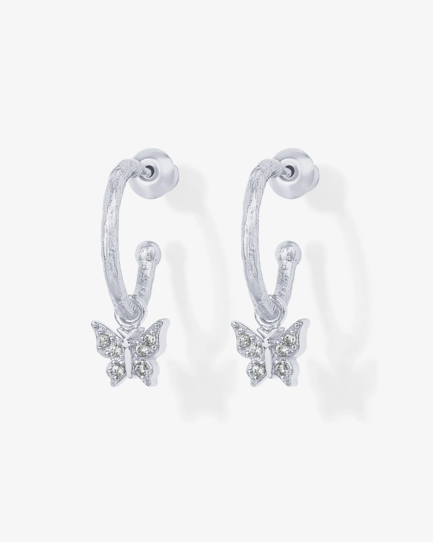 PAVOI Dangle & Threader|Hoops-Drop Butterfly Hoops
