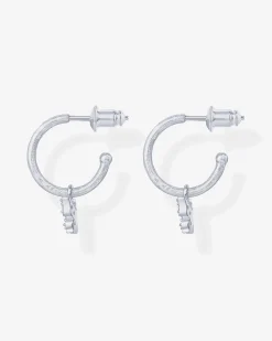 PAVOI Dangle & Threader|Hoops-Drop Butterfly Hoops