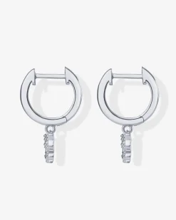 PAVOI Dangle & Threader|Huggies-Drop Butterfly Huggies