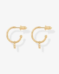 PAVOI Dangle & Threader|Hoops-Drop Clover Hoops