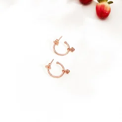 PAVOI Dangle & Threader|Hoops-Drop Clover Hoops