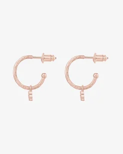 PAVOI Dangle & Threader|Hoops-Drop Clover Hoops