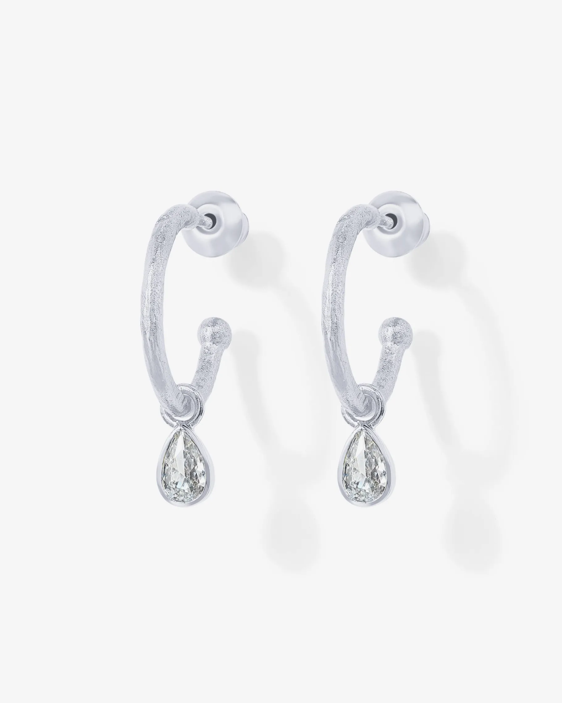 PAVOI Dangle & Threader|Hoops-Drop Pear Hoop