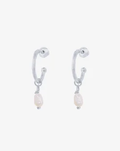 PAVOI Dangle & Threader|Hoops-Drop Pearl Hoops