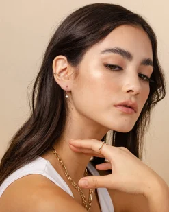 PAVOI Dangle & Threader|Hoops-Drop Star Hoops
