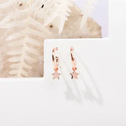 PAVOI Dangle & Threader|Hoops-Drop Star Hoops