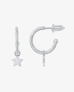 PAVOI Dangle & Threader|Hoops-Drop Star Hoops