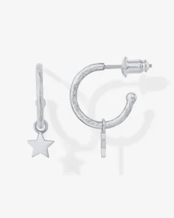 PAVOI Dangle & Threader|Hoops-Drop Star Hoops
