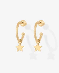 PAVOI Dangle & Threader|Hoops-Drop Star Hoops