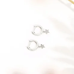PAVOI Dangle & Threader|Huggies-Drop Star Huggies