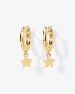 PAVOI Dangle & Threader|Huggies-Drop Star Huggies