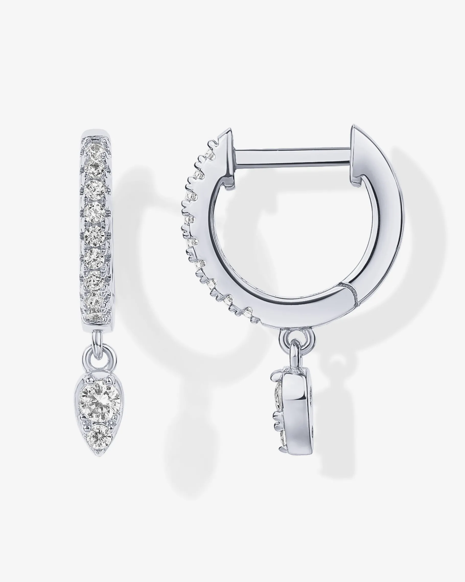 PAVOI Dangle & Threader|Huggies-Drop Tear Huggie