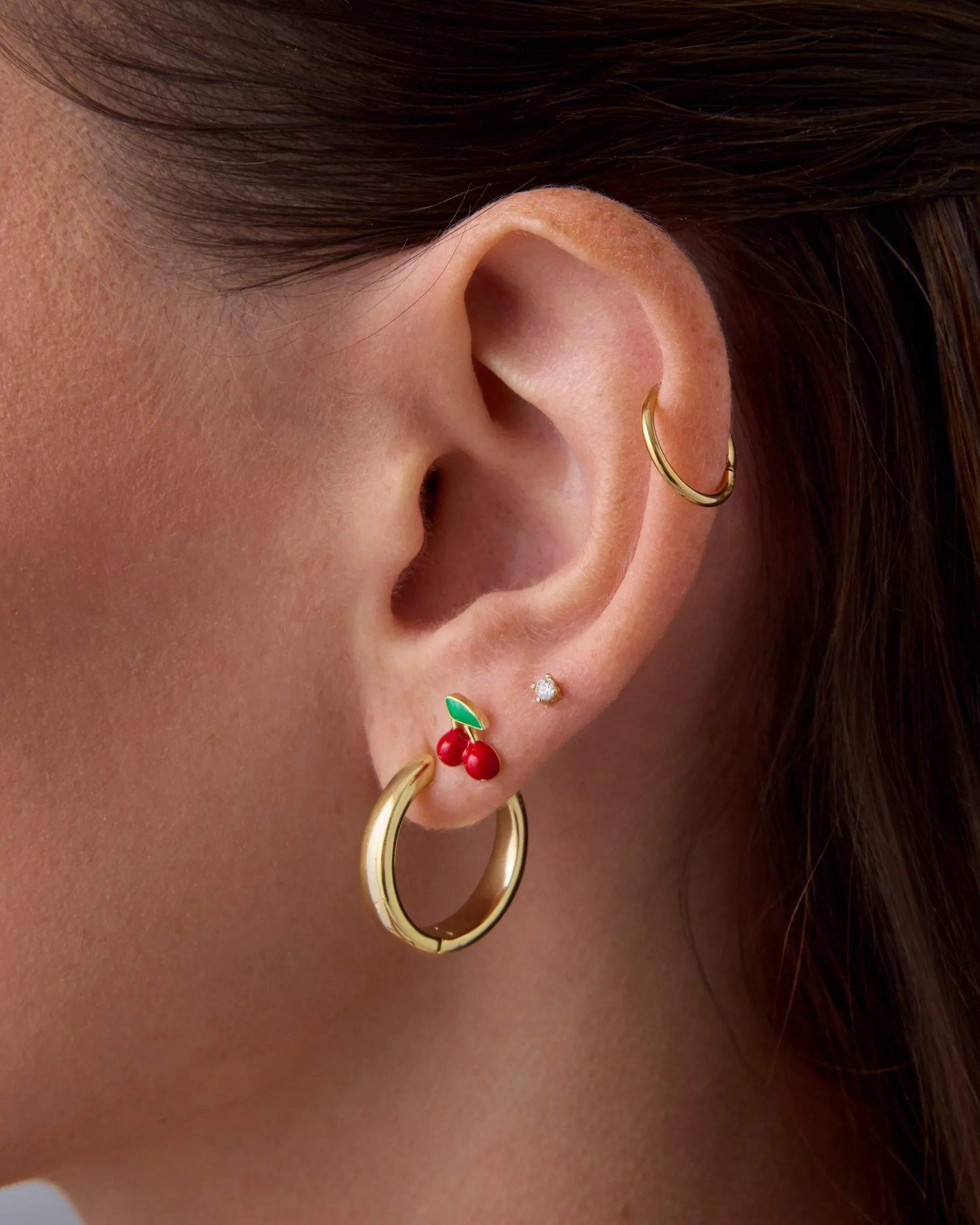 PAVOI Huggies-Essential Titanium Clicker Piercings