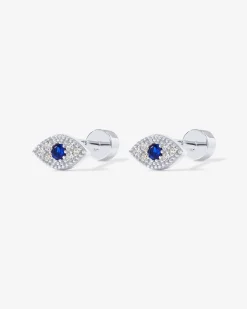 PAVOI Flat Backs|Studs-Evil Eye Screw Back Stud
