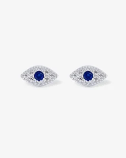 PAVOI Flat Backs|Studs-Evil Eye Screw Back Stud