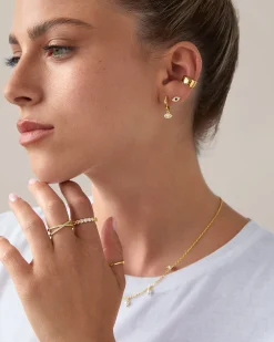 PAVOI Flat Backs|Studs-Evil Eye Screw Back Stud