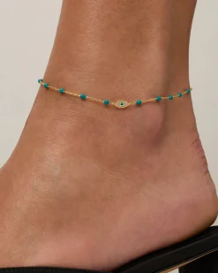 PAVOI All Anklets-Evil Eye u0026 Hamsa Anklet