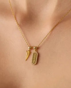 PAVOI Charms|Pendants-Fearless Mood Charm Necklace