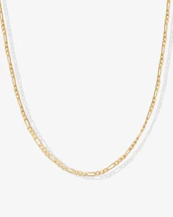 PAVOI Chains-Figaro Chain Necklace