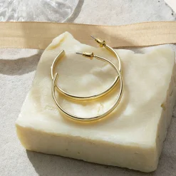 PAVOI Hoops-Flat Edge Hoops