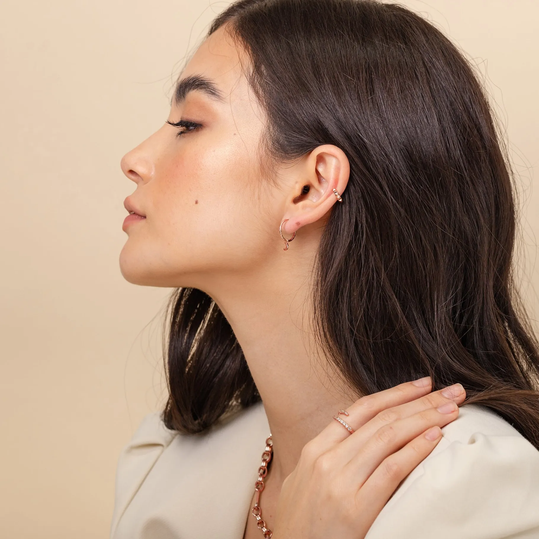 PAVOI Cuffs-Geometric Ear Cuff