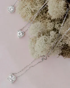 PAVOI Pendants-Halo Necklace