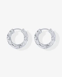 PAVOI Huggies|Hoops-Hammered Huggies