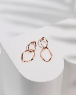 PAVOI Hoops|Dangle & Threader-Hammered Infinity Hoop