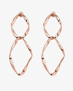 PAVOI Hoops|Dangle & Threader-Hammered Infinity Hoop