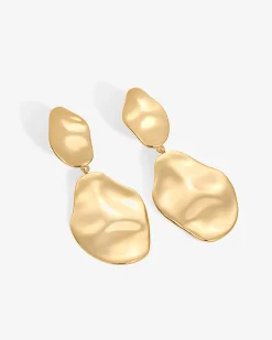 PAVOI Dangle & Threader-Hammered Teardrop Drop Dangle