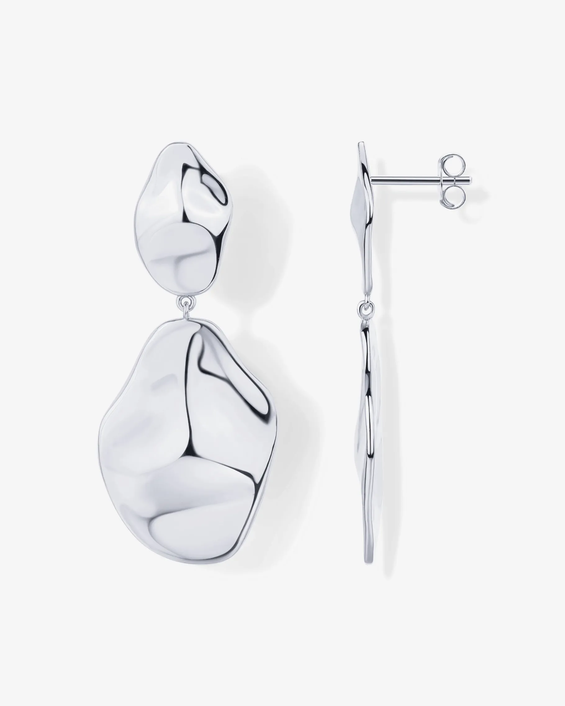 PAVOI Dangle & Threader-Hammered Teardrop Drop Dangle