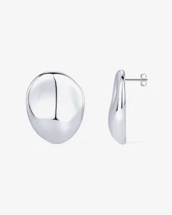 PAVOI Statement-Hammered Teardrop Earrings