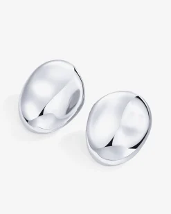 PAVOI Statement-Hammered Teardrop Earrings