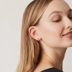 PAVOI Hoops-Hammered Thick Hoop