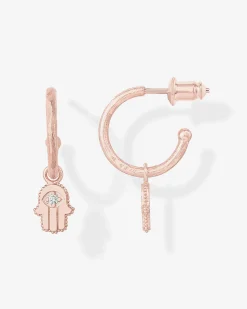 PAVOI Dangle & Threader|Hoops-Hamsa Hoops
