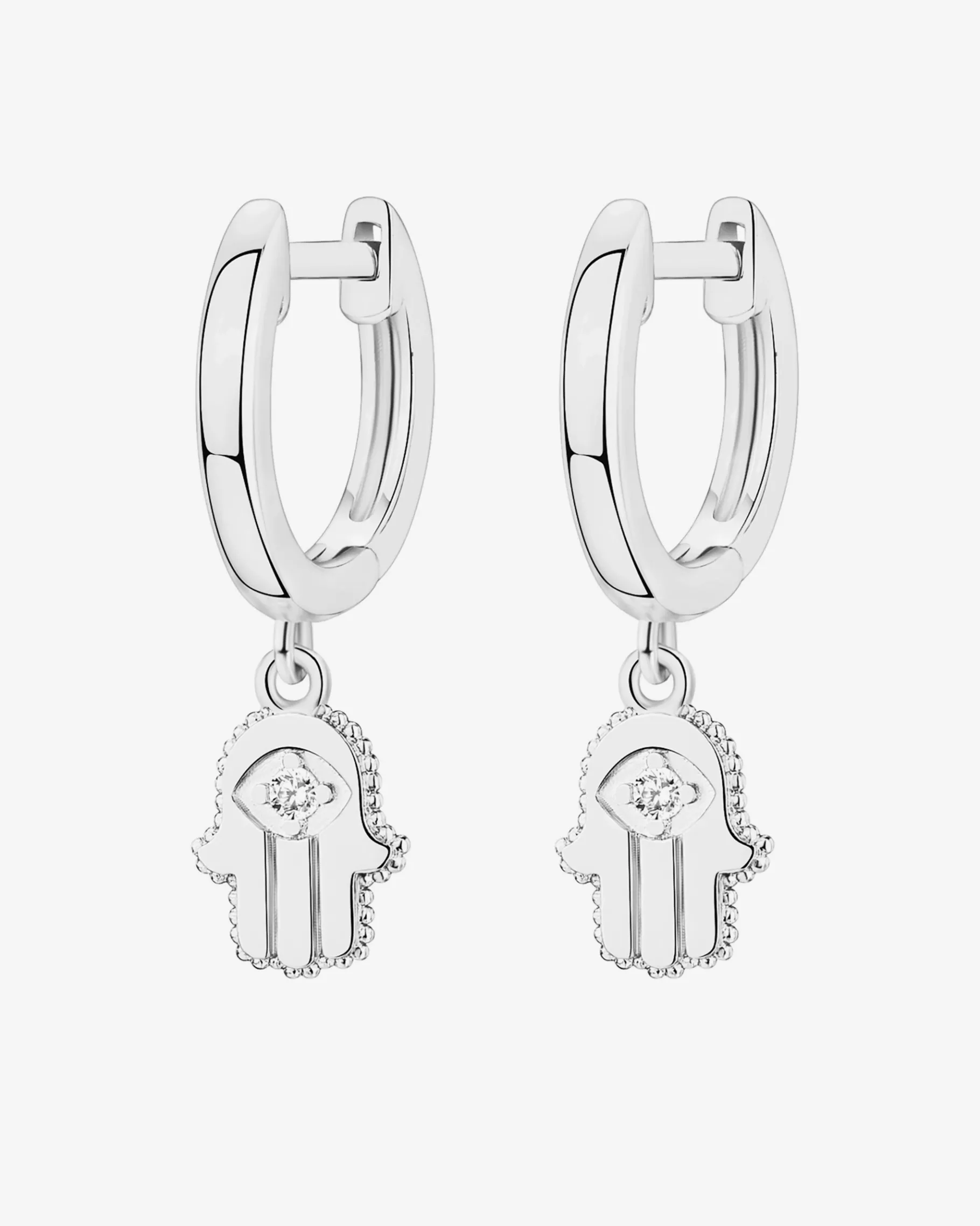 PAVOI Dangle & Threader|Huggies-Hamsa Huggies