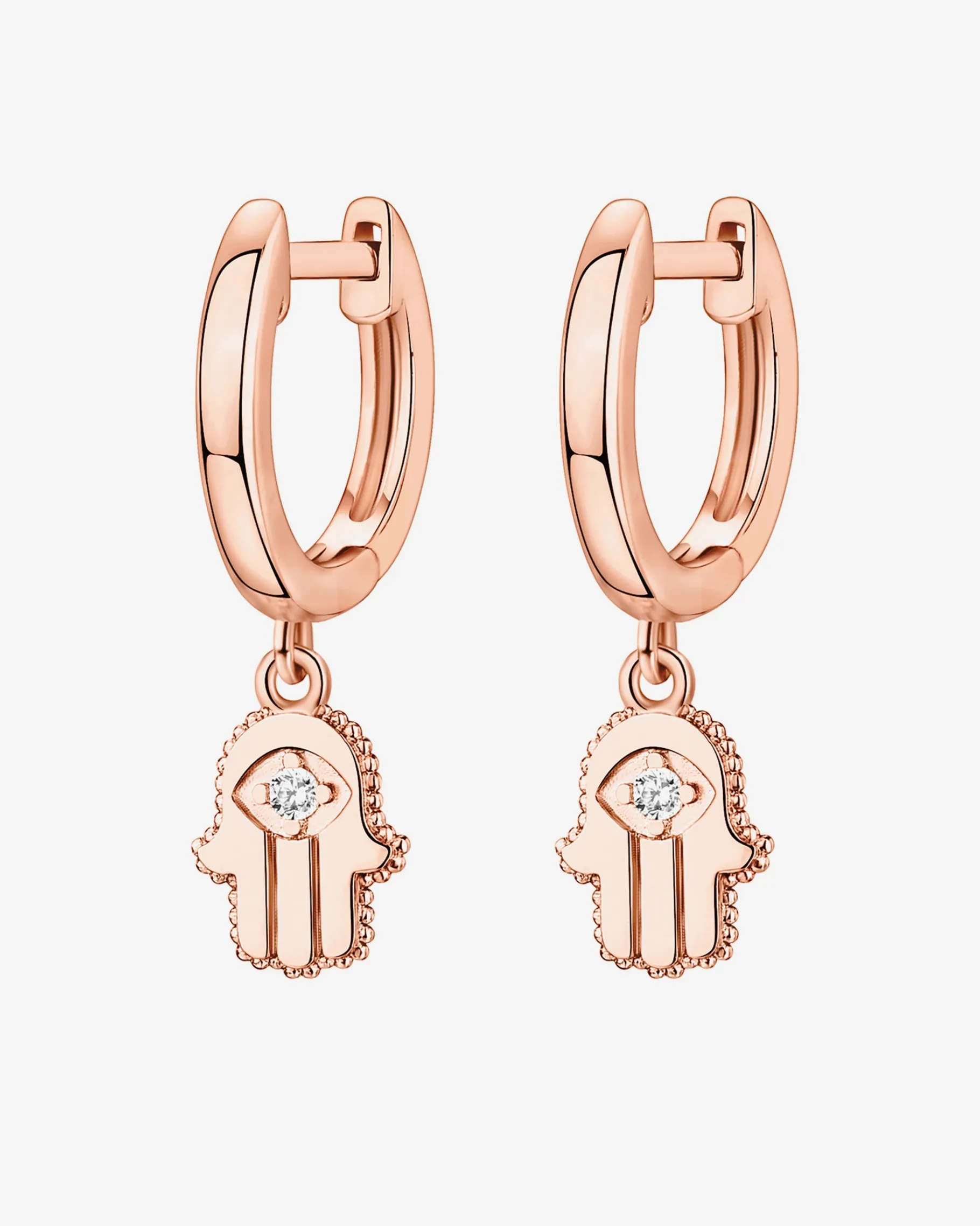 PAVOI Dangle & Threader|Huggies-Hamsa Huggies