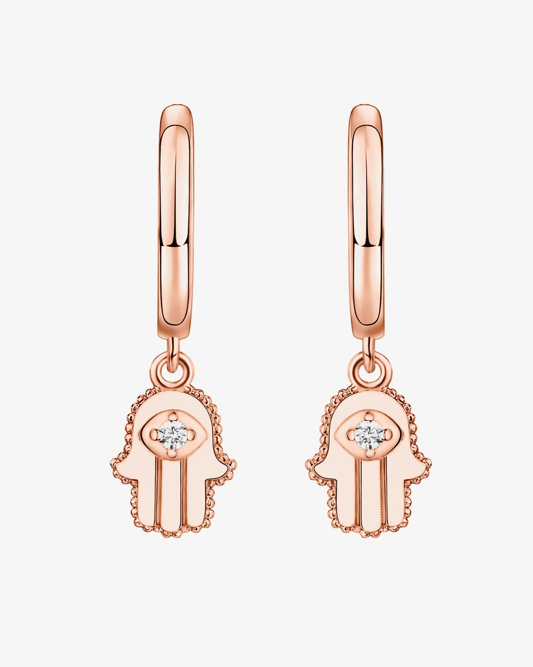 PAVOI Dangle & Threader|Huggies-Hamsa Huggies