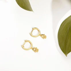 PAVOI Dangle & Threader|Huggies-Hamsa Huggies