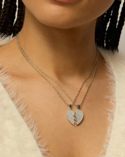 PAVOI Pendants-Heart Pendant Necklace Set