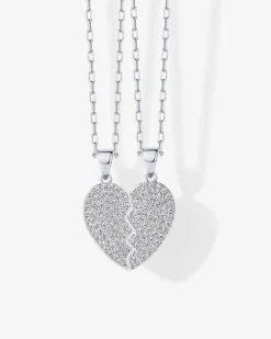 PAVOI Pendants-Heart Pendant Necklace Set