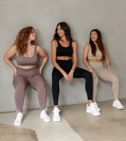 PAVOI Full Length-High Performance Seamless Scrunch Butt Lifting Leggings