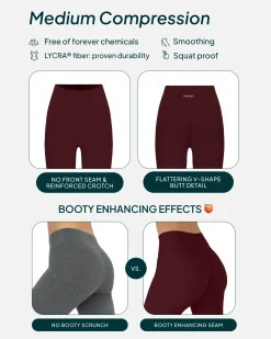 PAVOI Full Length|Leggings-High-Waisted Butt Lifting Full-Length Seasonal Yoga Leggings