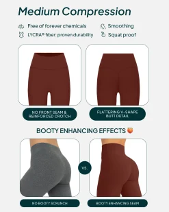 PAVOI Leggings|Tall Length-High-Waisted Butt Lifting Tall-Length Yoga Leggings