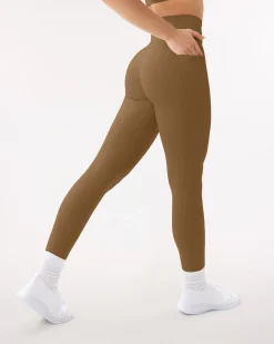 PAVOI With Pockets|Tall Length-High-Waisted Butt Lifting Tall-Length Leggings with Pockets