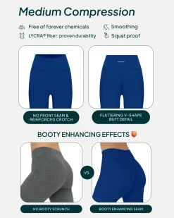 PAVOI Full Length|Leggings-High-Waisted Butt Lifting Full-Length Yoga Leggings